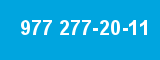 977 277-20-11 977 277-20-11